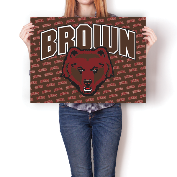 Brown University Bears - NCAA Poster