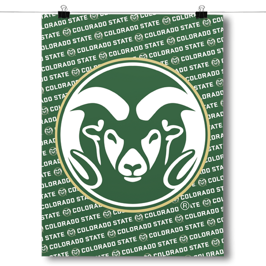 Colorado State University Rams - NCAA Poster