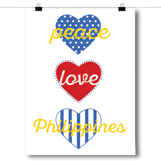 Peace, Love, Philippines Poster
