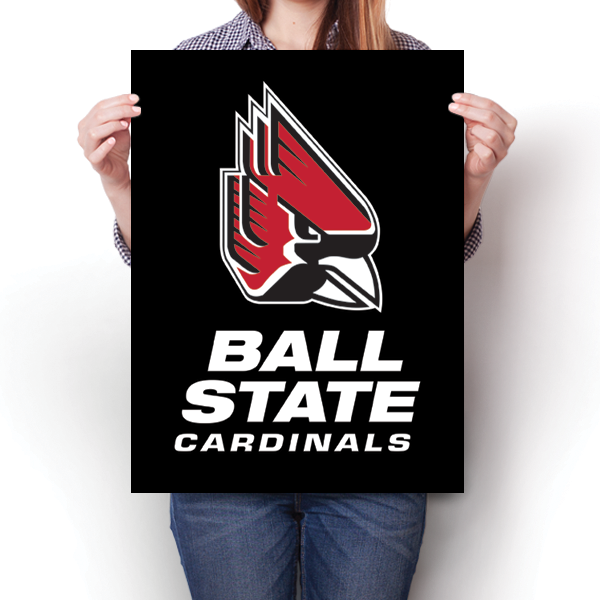 Ball State University Cardinals - NCAA Poster