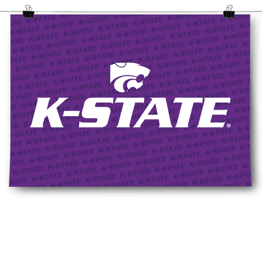 Kansas State University Wildcats - NCAA Poster