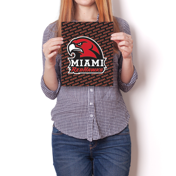 Miami University RedHawks - NCAA Poster