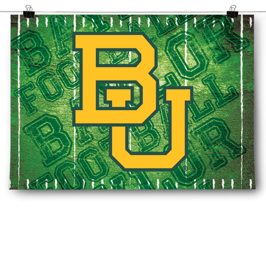 Baylor University Bears - Football Poster