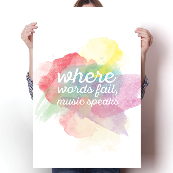 Where Words Fail, Music Speaks Poster