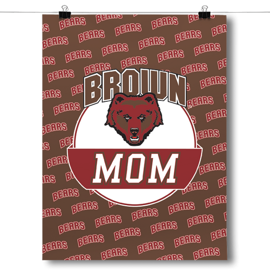 Brown University Mom Poster