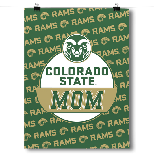 Colorado State Mom Poster