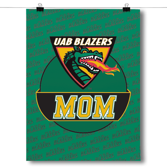 UAB Blazers Mom Poster