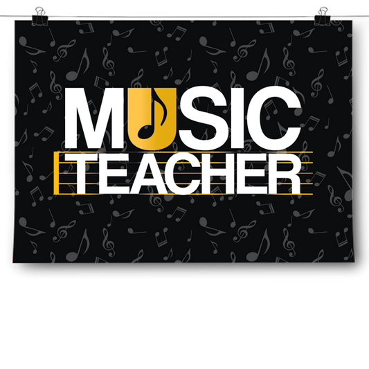 Music Teacher Poster