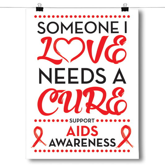 AIDS - Someone I Love Poster
