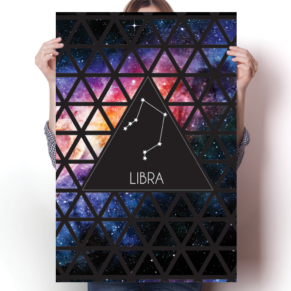 Zodiac Constellation - Libra Poster