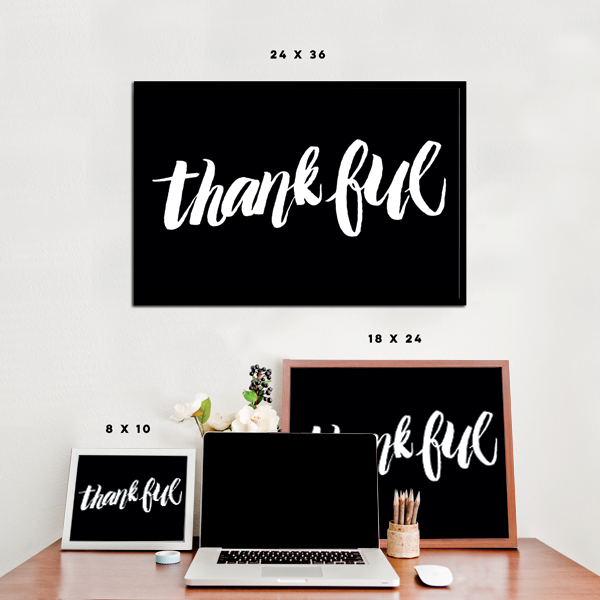 Thankful Poster