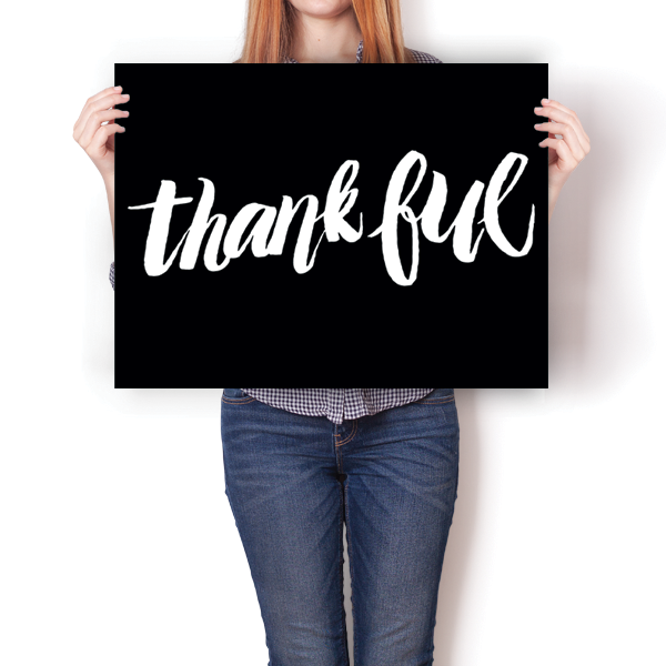 Thankful Poster