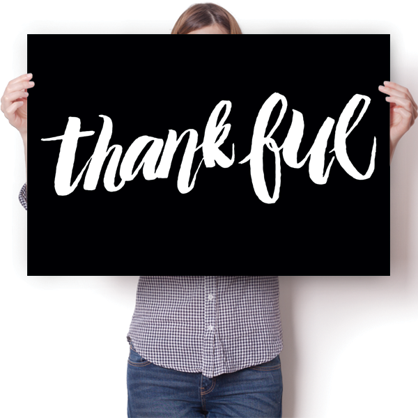 Thankful Poster