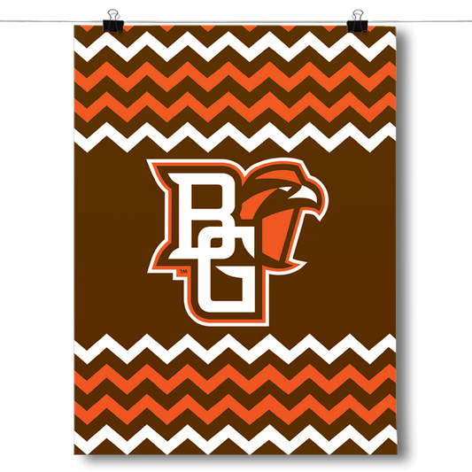 BGSU Falcons - Chevron Poster