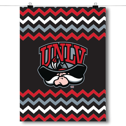 UNLV Rebels - Chevron Poster