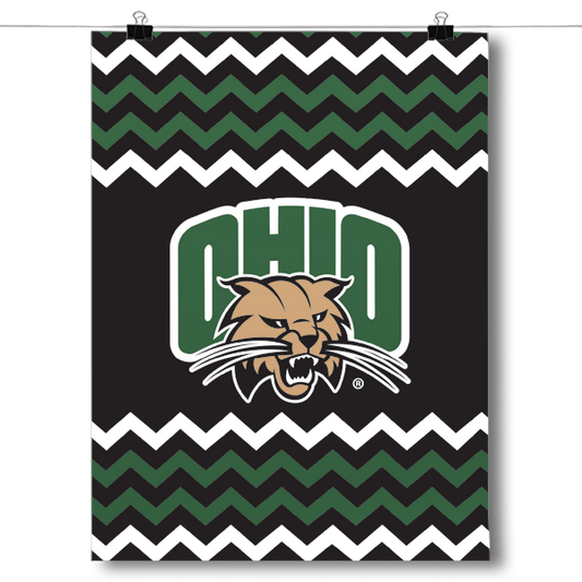 Ohio University Bobcats - Chevron Poster