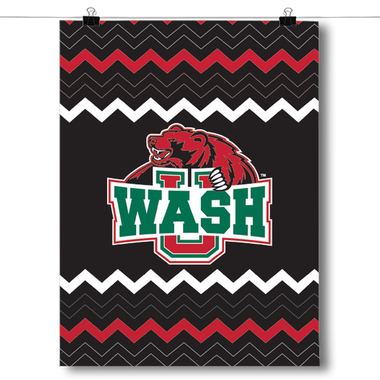 Washington University - St. Louis Bears - Chevron Poster
