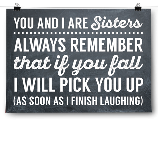 You and I Are Sisters Poster