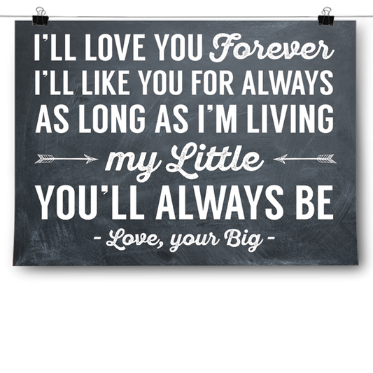My Little You'll Always Be Poster