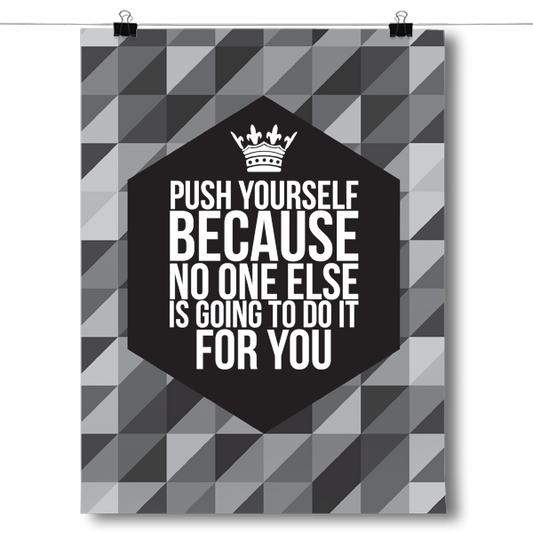 Push Yourself Poster
