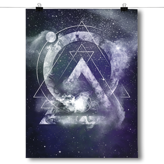 Geometric Space Poster
