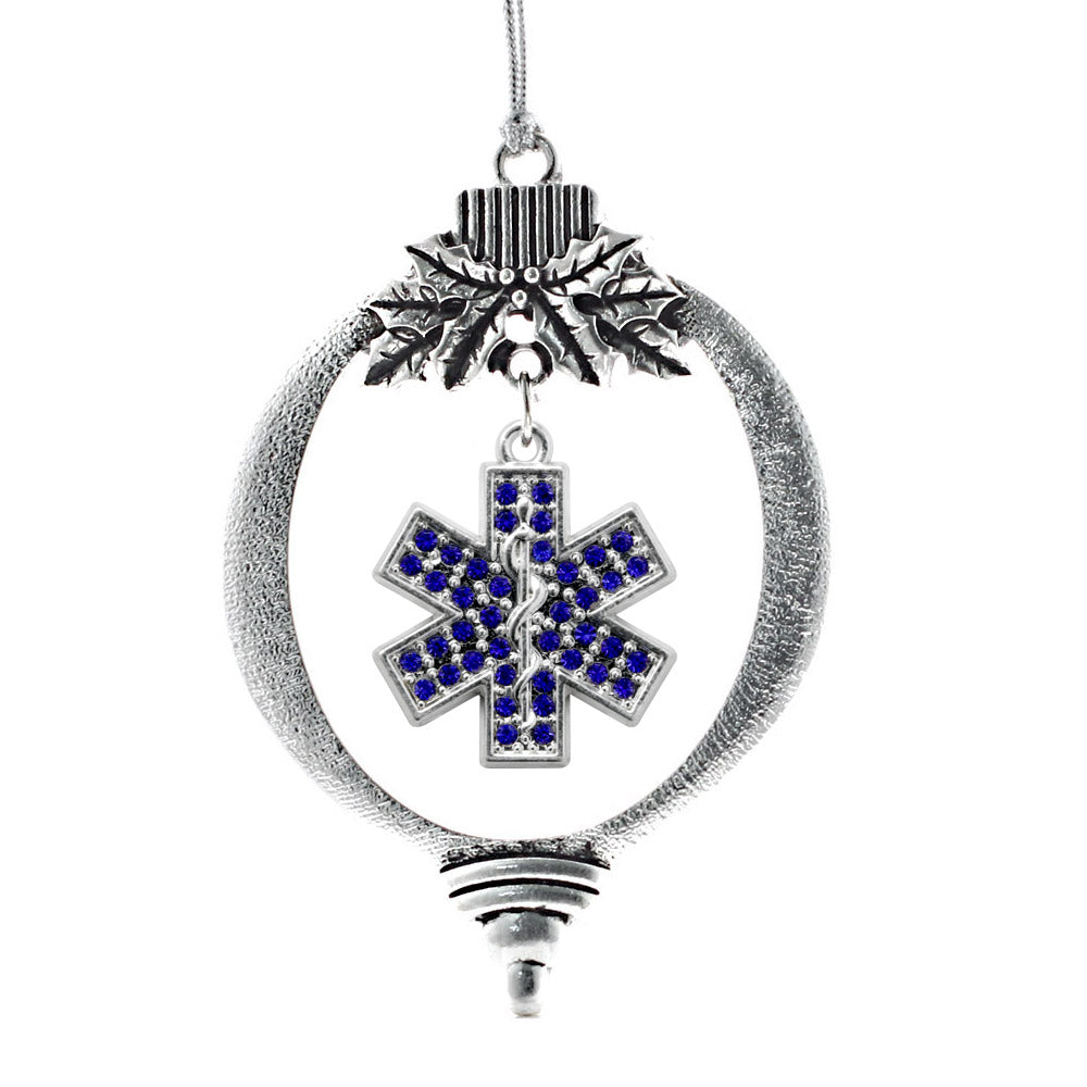 Silver EMT Charm Holiday Ornament